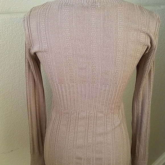 Brown V-neck sweater - Picture 2 of 4